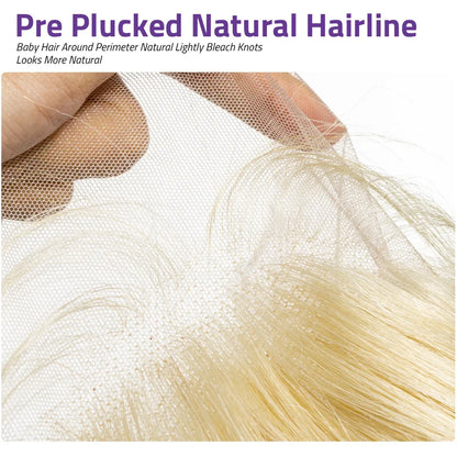 613 Blonde Body Wave 200% 13x6 HD Lace Frontal Human Hair Wigs 38 40 Inches Honey Colored Lace Closure Front Wig For Black Women