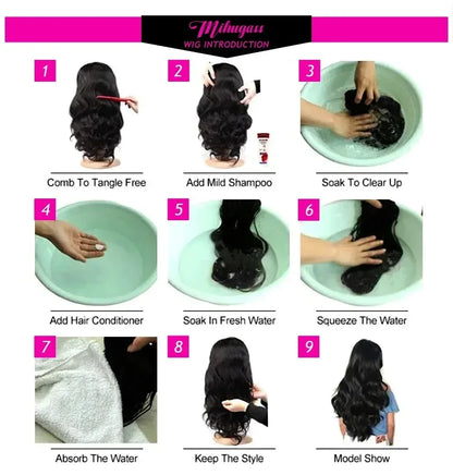 200 Density 13x4 13x6 Full Frontal 360 HD Transparent Lace 40 46 Inch Long Straight 5x5 Closure Human Hair Pre plucked Wigs