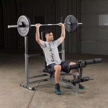 Body-Solid Adjustable Bench Press with Leg Developer