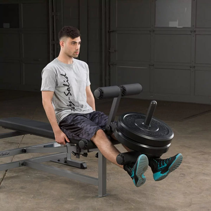 Body-Solid Adjustable Bench Press with Leg Developer