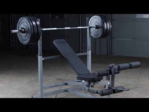 Body-Solid Adjustable Bench Press with Leg Developer