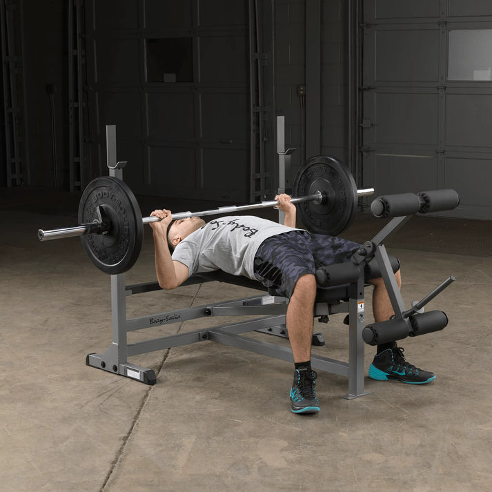 Body-Solid Adjustable Bench Press with Leg Developer