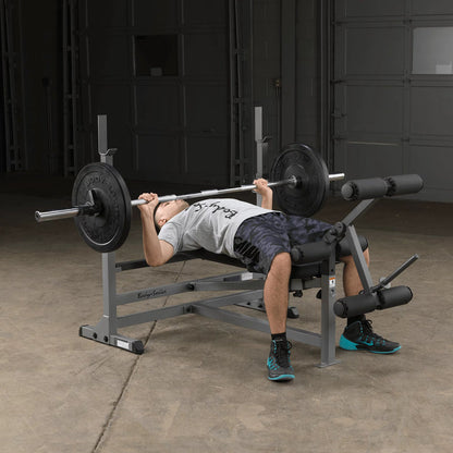 Body-Solid Adjustable Bench Press with Leg Developer
